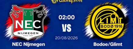 Soi Kèo NEC Nijmegen vs Bodoe/Glimt, 02h00 20/8: Đại Diện Na Uy Ca Khúc Khải Hoàn