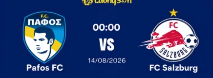 Nhận Định Pafos FC Vs FC Salzburg, 00h00 Ngày 14/8: Bản Lĩnh Cúp Châu Âu