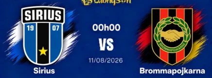 Soi Kèo Sirius vs Brommapojkarna, 00h00 Ngày 11/8: Chủ Nhà Tiếp Đà Thăng Hoa