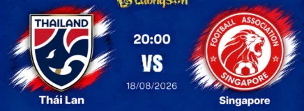 Soi Kèo Thái Lan vs Singapore, 20h00 Ngày 18/8: Bản Lĩnh Voi Chiến, Bóp Nghẹt Đảo Quốc Sư Tử