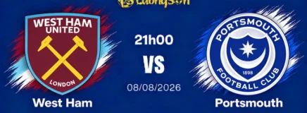 Soi Kèo West Ham vs Portsmouth, 21h00 Ngày 8/8: Niềm Vui Ở Lại London